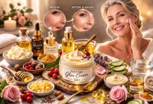 Homemade Glow Cream for 50+ Skin (Wrinkles, Brightness, Shine)