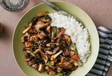 Tofu Stir-Fry With Mushrooms