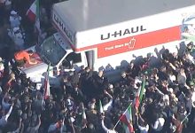 Chaos erupts as U-Haul drives into crowd during anti-Iranian regime rally in Westwood