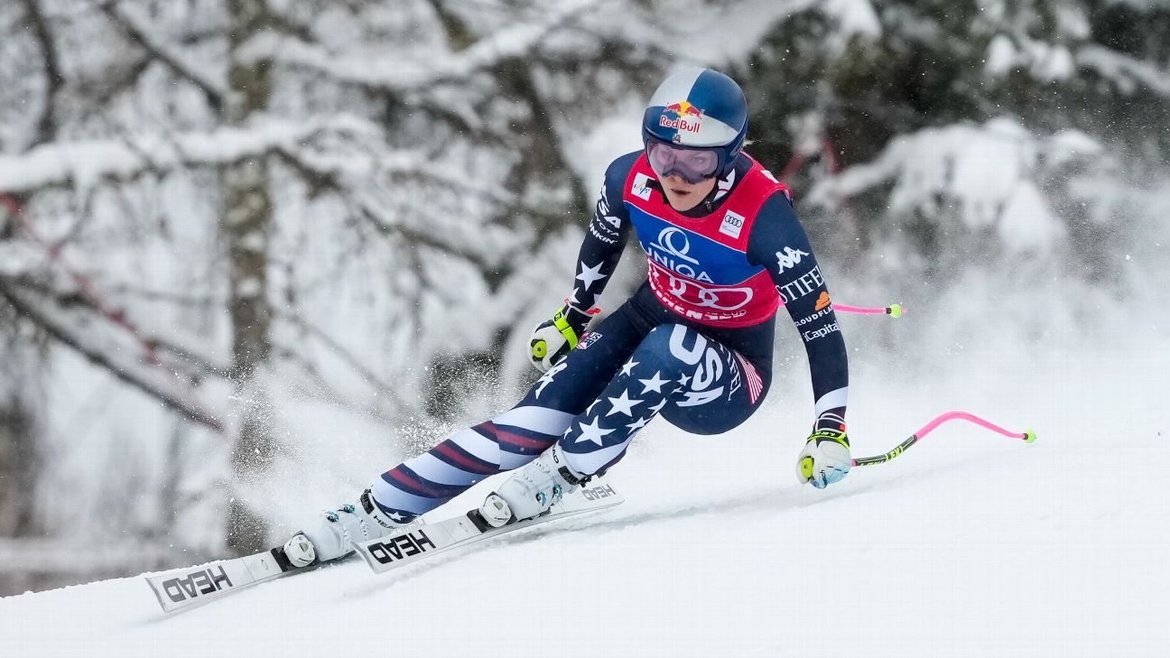 Vonn zooms to 2nd downhill victory before Milan