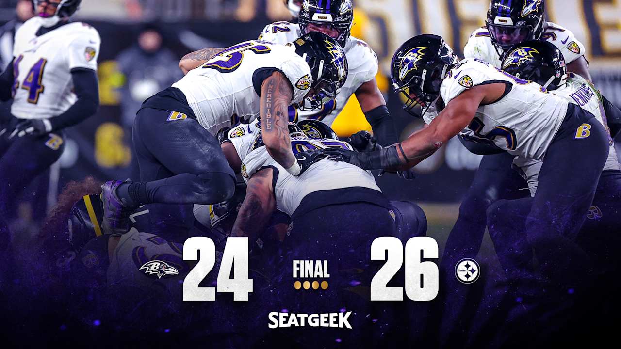 Game Recap: Ravens Finish Season With Gut-Wrenching Loss to Steelers