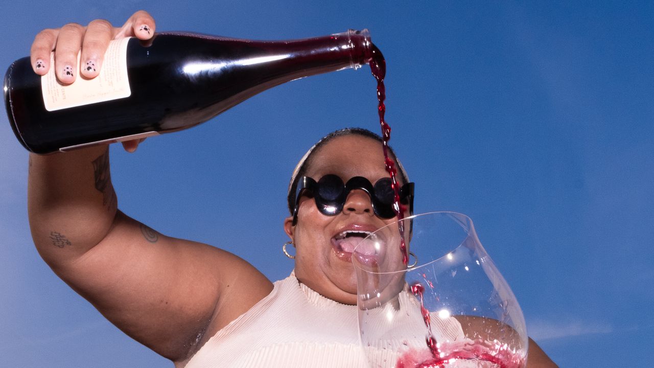 Wine Influencer Amari Collins Pairs Vino with Vibes