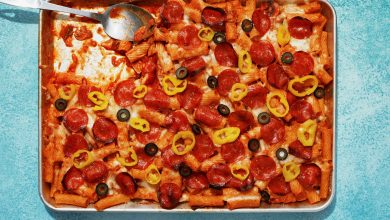 Sheet-Pan Pepperoni Pasta