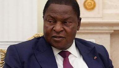 Central African Republic’s president sworn in for third term after disputed election