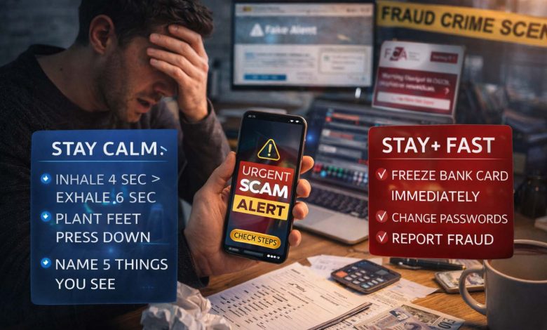 The Stress of Scams: How to Respond Calmly and Act Fast