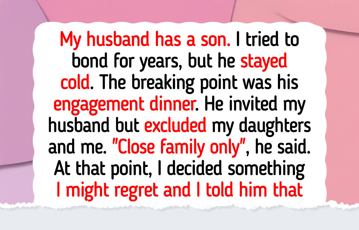 I Refuse to Help My Stepson—It’s Time He Learns My Kindness Had a Price