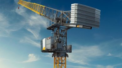 Liebherr Debuts 195 HC-LH Luffing Jib Crane for Urban Jobsites