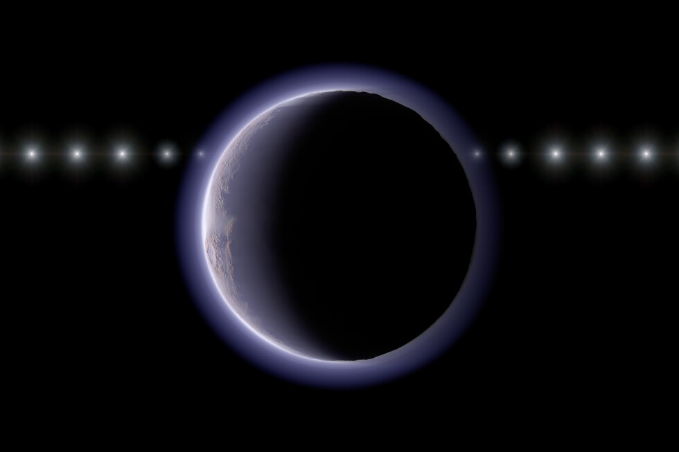 Astronomers believe they’ve detected an atmosphere around a tiny, icy world beyond Pluto