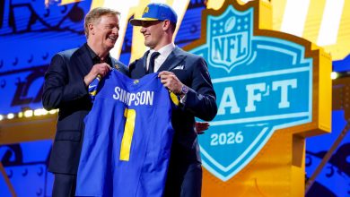 Rams’ surprising pick of Ty Simpson came after showing little interest before the draft