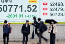 Asia markets trade broadly higher as oil eases after Trump delays planned Iran strike