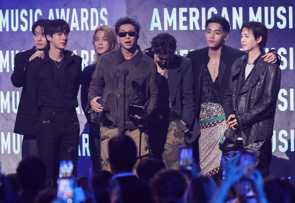 BTS Wins Artist of the Year at 2026 American Music Awards; Taylor Swift Goes 0-8