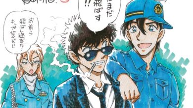 Detective Conan Creator Gōshō Aoyama Celebrates New Film with Sketch