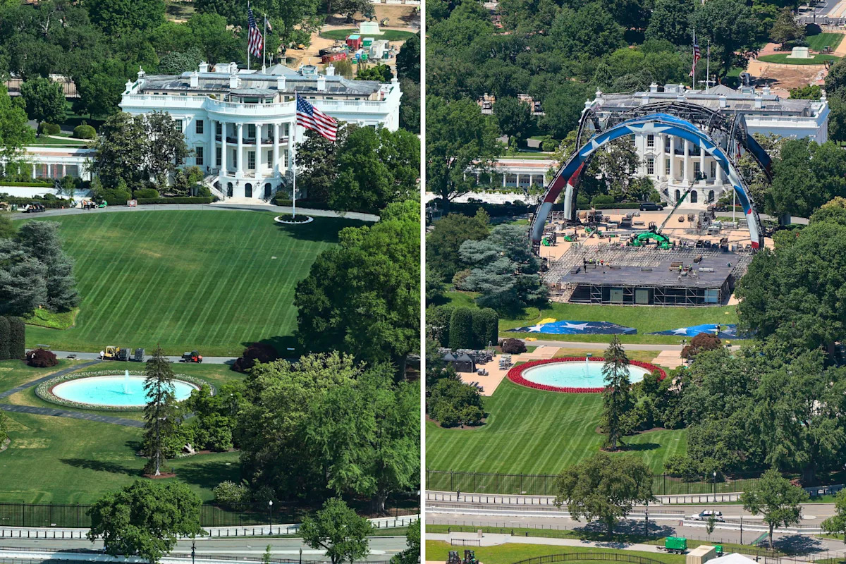 How the White House Lawn Will Be Restored After UFC Event