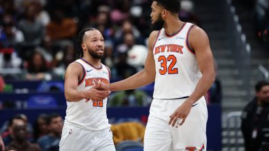 Knicks’ Karl-Anthony Towns’ Honest Reaction to Jalen Brunson’s Injury Scare