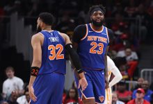 NBA Rescinds Mitchell Robinson’s Technical Foul For Game 2 Shoving Incident
