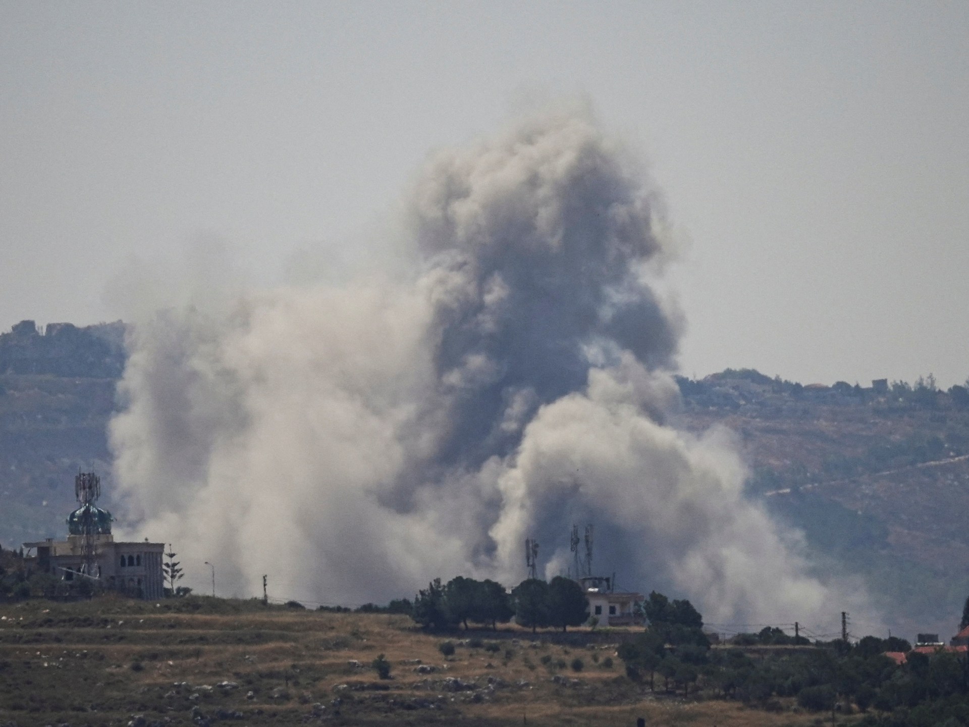 Israel kills 14 in southern Lebanon after trading fire with Iran