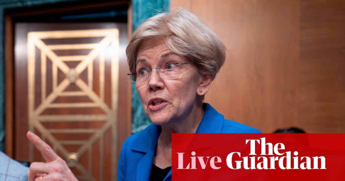Top Democrat calls newly confirmed Fed chair Kevin Warsh a ‘sock puppet’ for Trump – as it happened