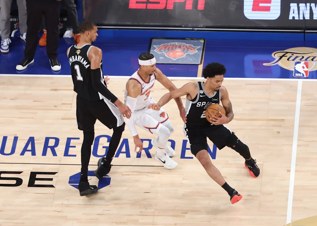 Spurs star Dylan Harper places blame after Knicks Game 4 win