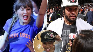 Jalen Brunson defends Knicks analyst after she slammed Taylor Swift in hot mic moment