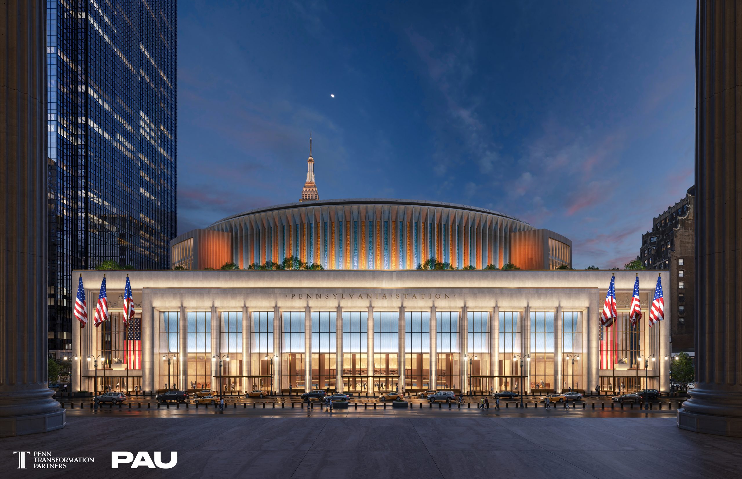 Firm tapped for Penn Station revamp releases new Knicks-themed design in honor of historic parade