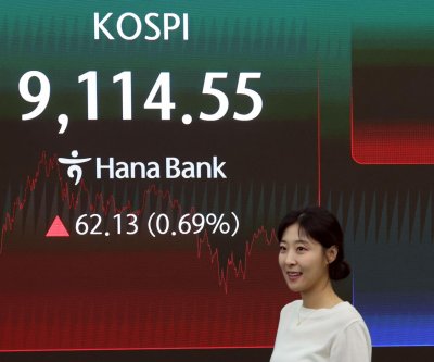 Seoul shares close at fresh peak above 9,100 on chip gains amid U.S.-Iran talks