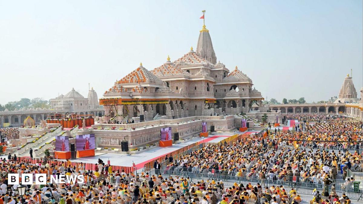 Row over alleged theft of donations from India’s landmark Ram temple