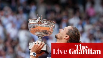 French Open 2026: Flavio Cobolli v Alexander Zverev, men’s singles final – live