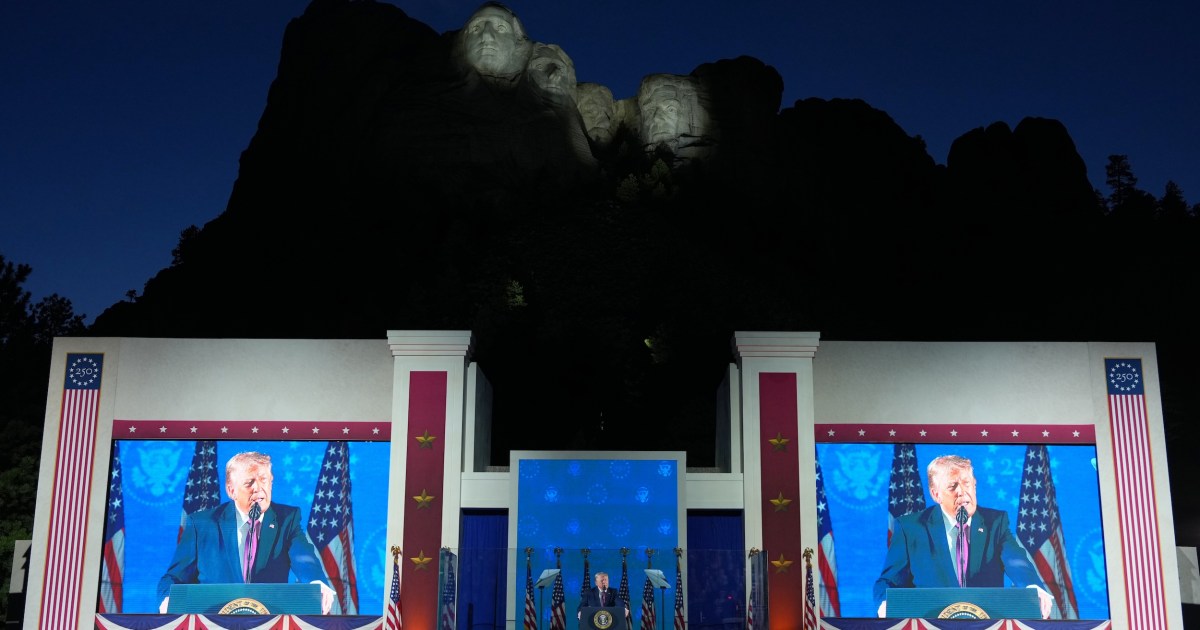 ‘Communist menace in our land’: Trump’s July 4 rallying cry to America