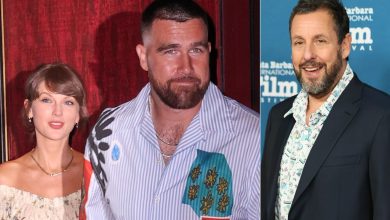Here’s the Marriage Advice Adam Sandler Gave Taylor Swift & Travis Kelce While Officiating Their Wedding