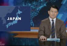 Daily Show host Ronny Chieng reacts to Trump saying Islamic Republic of Japan