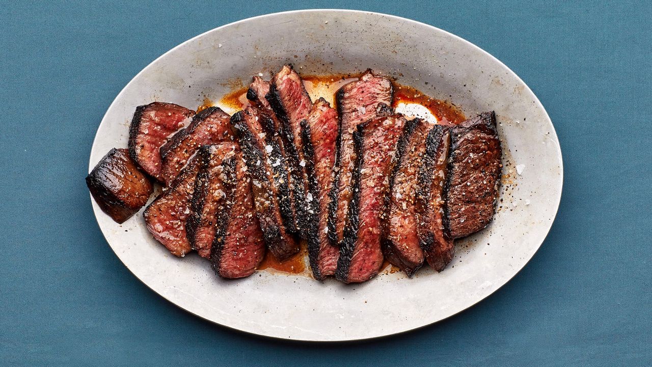 London Broil With Baking Soda Marinade