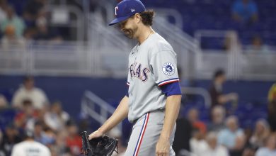 Jacob deGrom missing next start in Rangers injury worry