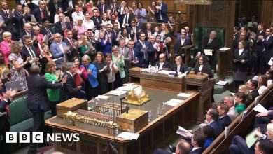 Watch: Standing ovation for Starmer as he answers his last PMQs