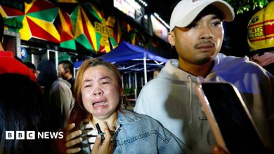 Witness says he crawled for exit as flames swept through Bangkok bar