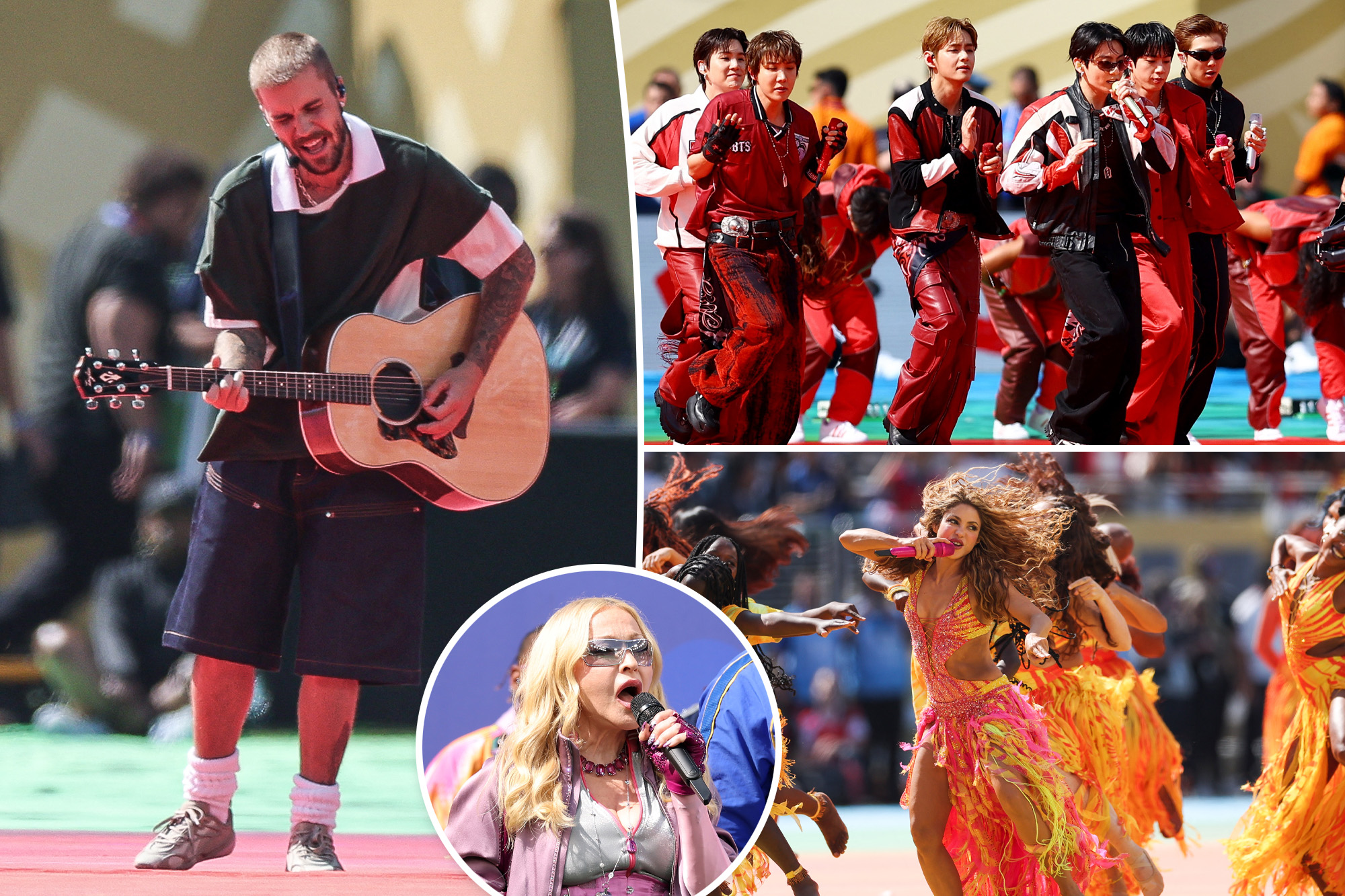 Justin Bieber, Madonna, BTS and Shakira deliver flawless World Cup 2026 final halftime performance