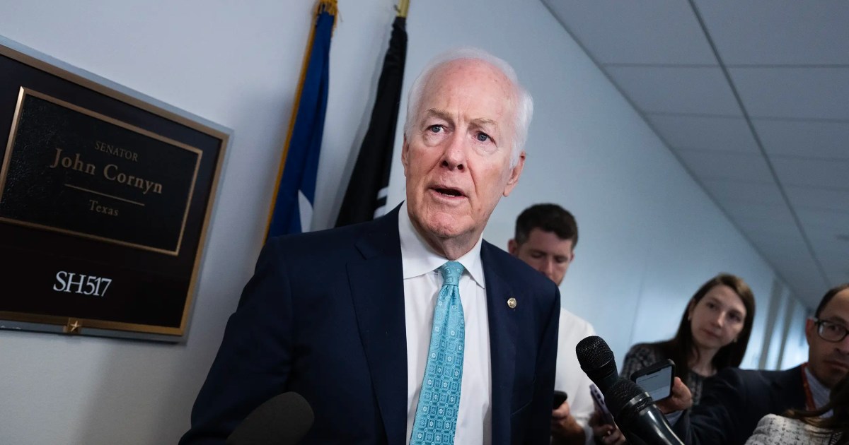 Blanche’s confirmation imperiled by GOP holdouts Cornyn, Tillis