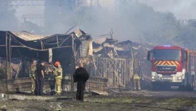 Russian drone, missile strikes on Ukraine kill 8, injure dozens