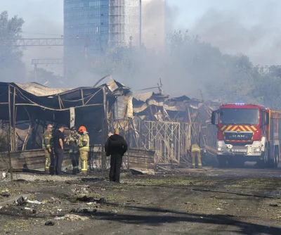 Russian drone, missile strikes on Ukraine kill 8, injure dozens
