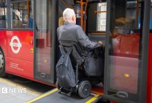 Disabled people in England to get 24-hour free bus travel