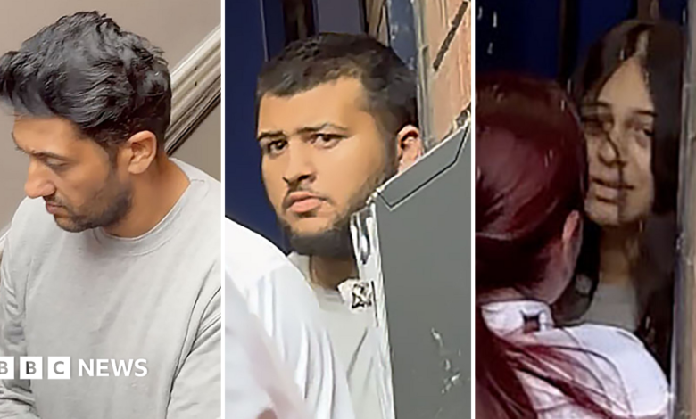 Four in court over murder of baby stabbed to death