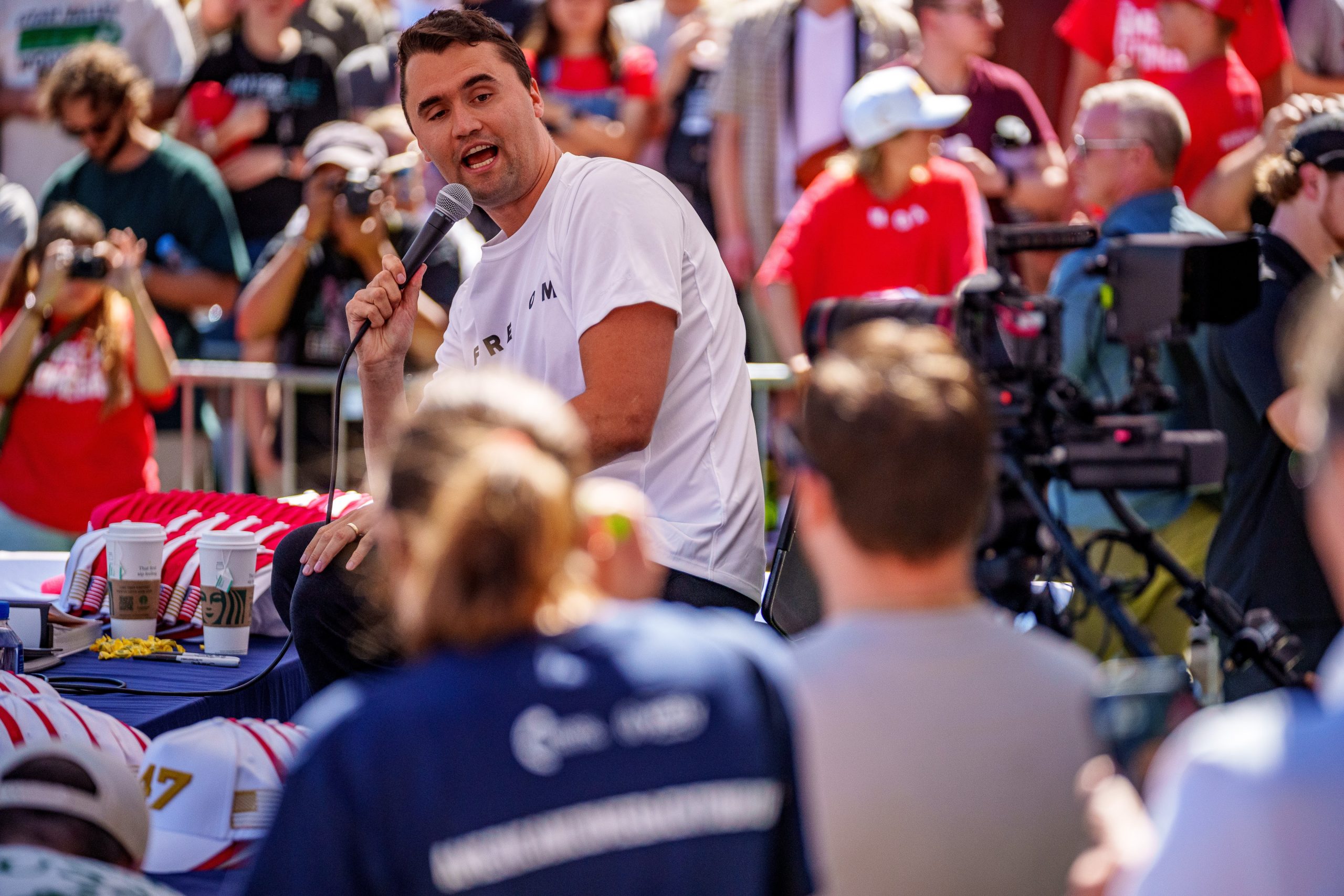 Charlie Kirk’s family takes first steps to filing lawsuit blaming lax security for leaving him ‘helpless’ to assassination