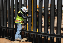 Map shows border wall progress as new work begins
