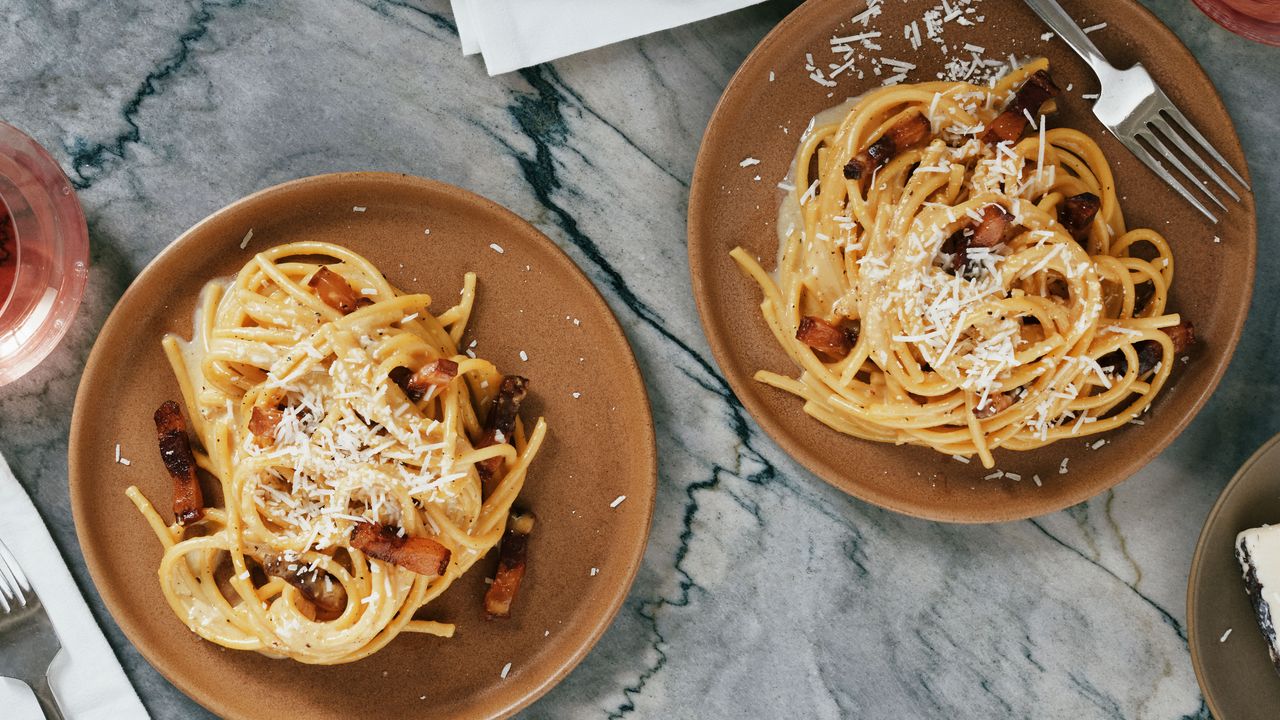 Spaghetti Carbonara, Step-by-Step