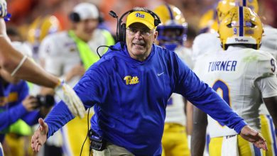 Pitt coach puts top-25 voters on blast to ‘wake their ass up’ after huge win over Virginia Tech