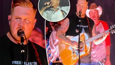 Zach Bryan wears ‘Free Palestine’ shirt during concert at Robert Kraft’s Gillette Stadium — after Macklemore controversy