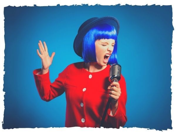 You can express all your emotions in the moment by freely singing.