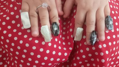 My 3-year-old daughter's idea for nail extensions.jpg