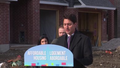 Prime Minister Justin Trudeau announces new First-Time Home Buyer Incentive in Orleans, Ontario.webm
