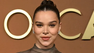 Hailee Steinfeld at The 16th Governors Awards held at The Ray Dolby Ballroom at Ovation Hollywood on November 16, 2025 in Los Angeles, California.