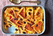Bread and butter pudding